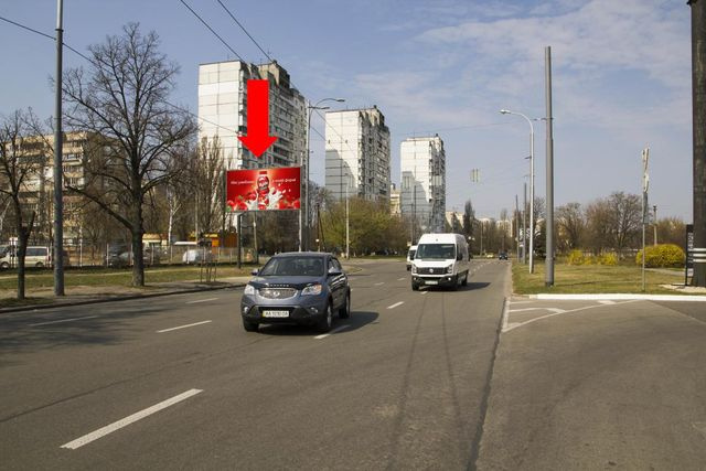 Щит 6x3, Героев Космоса ул. / Коласа ул., возле супермаркета "Фуршет" в сторону ул. Жмеринской Щит 6x3, Героев Космоса ул. / Коласа ул., возле супермаркета "Фуршет" в сторону ул. Жмеринской