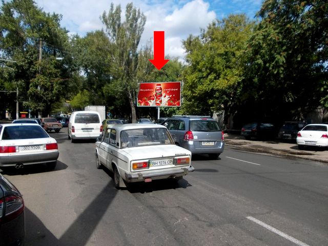 Щит 6x3,  Черноморского Козачества ул., 30, из центра