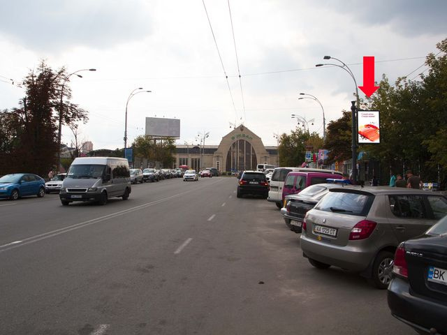 Сітілайт 1.2x1.8,  Петлюры ул., 32, возле автостанции "Киев", в сторону McDonald's, Центрального ж/д вокзала