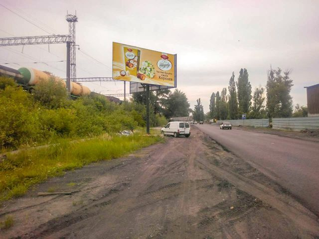Щит 6x3,  въезд в город со стороны Триполья