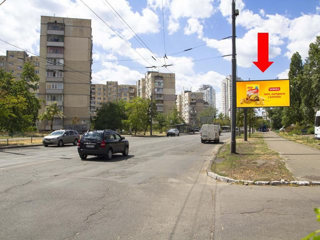 Щит 6x3,  Героев Сталинграда пр., 61 в сторону ул. Героев Днепра