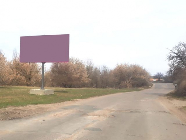 Щит 6x3,  пгт Ольшанка, со стороны Первомайска