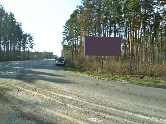 Щит 6x3,  пгт Ракитное, выезд на трассу