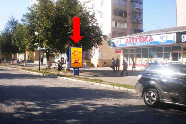 Сітілайт 1.2x1.8,  Соборная ул., возле магазина "Комфорт"