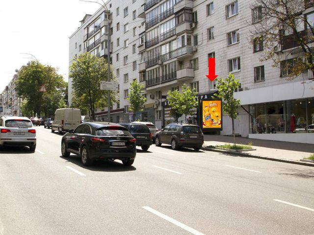 Сітілайт 1.2x1.8,  Украинки бул., 22, возле магазина "Кулинарный дом", в сторону пл. Л. Украинки