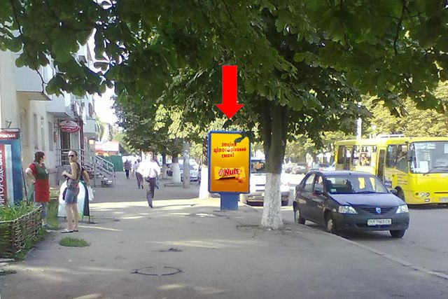 Сітілайт 1.2x1.8,  Грушевского пр., 22, возле супермаркета "Салют"