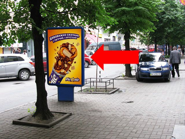 Сітілайт 1.2x1.8,  Сечевых Стрельцов ул., 2