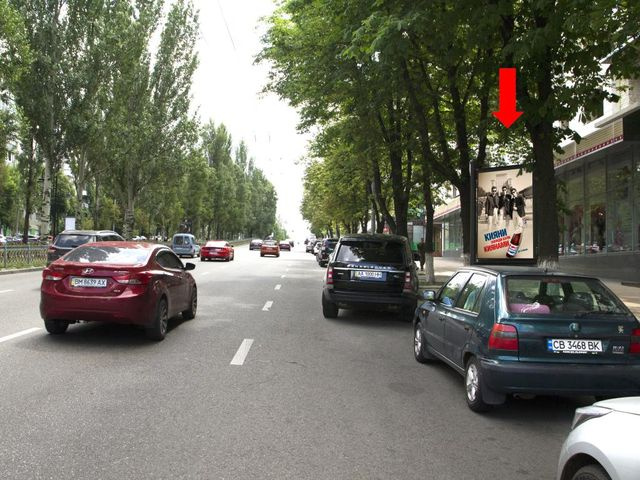 Сітілайт 1.2x1.8,  Украинки бул., 22, в сторону пл. Л. Украинки
