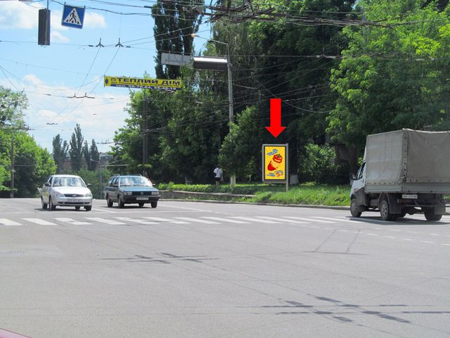 Сітілайт 1.2x1.8,  Киевская ул., 25, возле "OTP банк", в центр