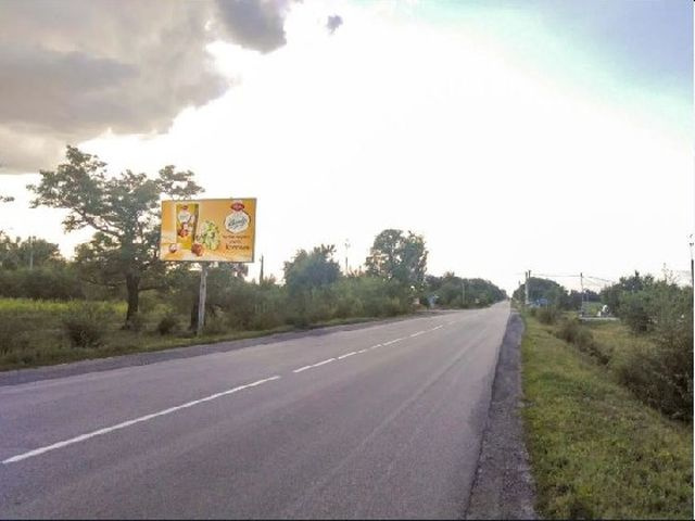 Щит 6x3,  въезд из города в сторону Полтавы