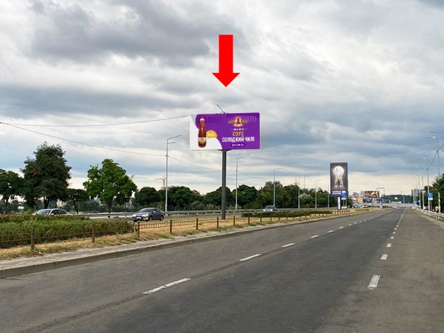 Цифрова панель 6x3,  Оболонский пр., разделитель, между ст.м. "Оболонь" и ст.м. "Почайна", в сторону ст. м. "Почайна", (ролик 10 сек, 1 выход/1,5 минуты)