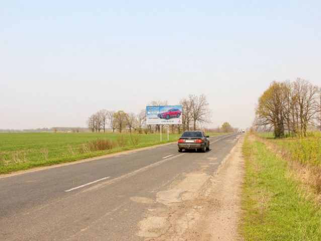 Щит 6x3,  пгт Градижск, Гвардейская ул., выезд из города в сторону пгт Семеновка