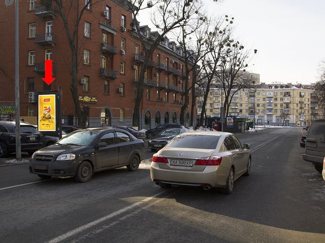 Сітілайт 1.2x1.8,  Мечникова ул., 16, напротив "Good wine", ресторана "Napule", в сторону ул. Бассейной