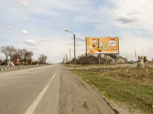 Щит 6x3,  пгт Манченки, Киевская трасса, поворот на п.Караван, направление в сторону Харькова