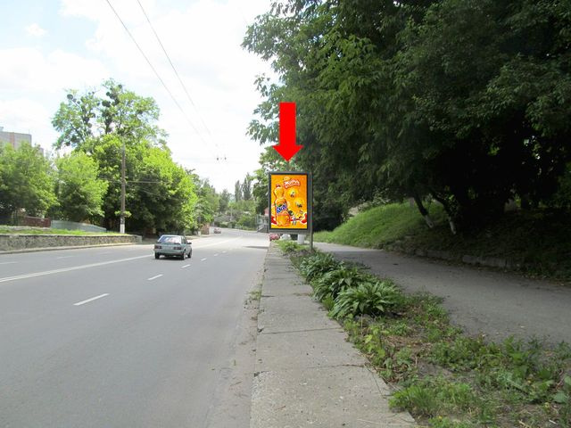 Сітілайт 1.2x1.8,  Киевская ул, 25, в центр