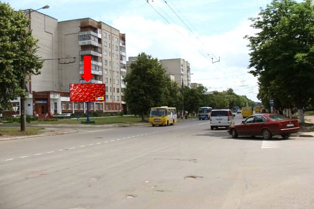 Щит 6x3,  Возрождения пр. / Писаревского ул., возле остановки