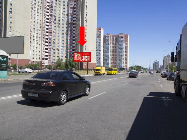 Щит 6x3, Милославская ул., 6, возле супермаркета "Сильпо", в сторону ул. Бальзака Щит 6x3, Милославская ул., 6, возле супермаркета "Сильпо", в сторону ул. Бальзака