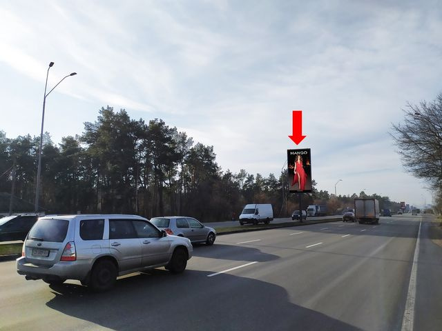 Щит 3x6,  Броварской пр., 65 - ул. Радистов, разделитель, в центр