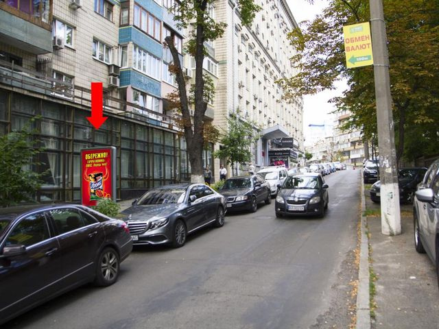 Сітілайт 1.2x1.8,  Тургеневская ул., 83-85 - ул. Полтавская, из центра