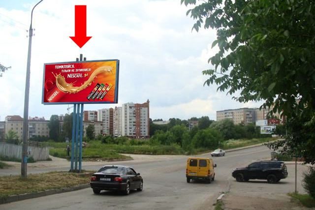 Щит 6x3,  Коновальца ул., 18, разделитель, в сторону Злуки пр.