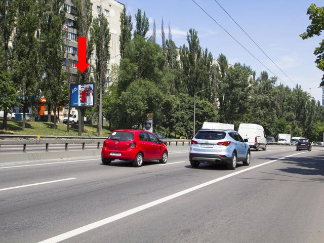 Беклайт 3.14x2.3,  Телиги ул., 41, в сторону ст. м. "Почайная"