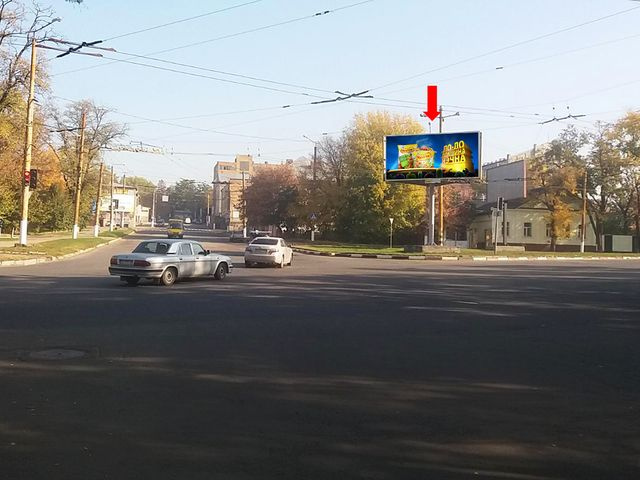 Щит 6x3, Чикаленко ул. (бывш. Медведева ул.) / Олефиренко ул. (бывш. Фрунзе ул.), супермаркет "АТБ", парк "Ковалевский" Щит 6x3, Чикаленко ул. (бывш. Медведева ул.) / Олефиренко ул. (бывш. Фрунзе ул.), супермаркет "АТБ", парк "Ковалевский"