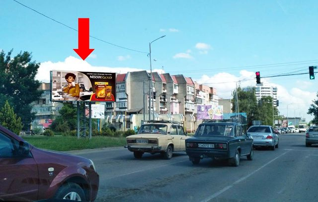 Щит 6x3,  Капушанская ул. - ул. Бабяка, в сторону Легоцкого ул.