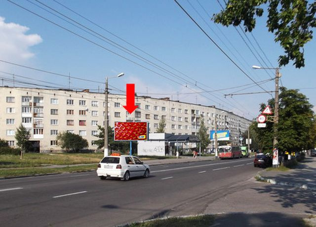 Щит 6x3,  Чудновская ул. (бывш. ул. Черняховского), 100, возле Инженерно-Технологического Института, на светофоре