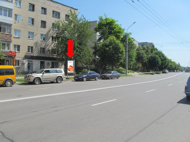 Сітілайт 1.2x1.8,  Келецкая ул., 78, в центр