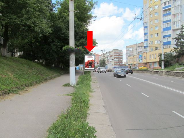 Сітілайт 1.2x1.8,  Киевская ул, 25, из центра