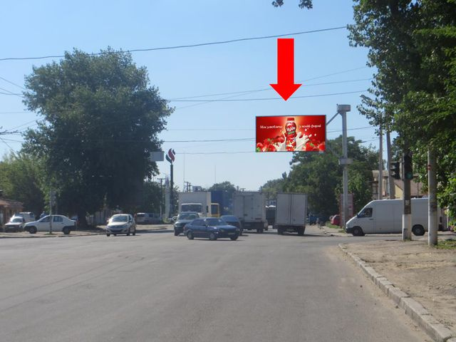 Щит 6x3, Столбовая ул., 30 / Степная ул., возле АЗС "Socar", из центра (флажок) Щит 6x3, Столбовая ул., 30 / Степная ул., возле АЗС "Socar", из центра (флажок)