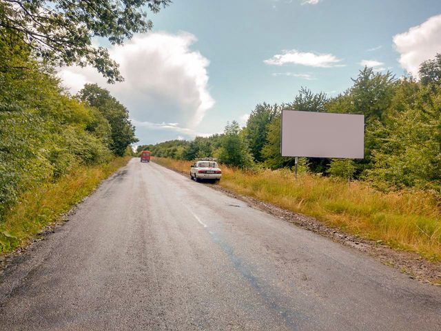 Щит 6x3,  въезд в город