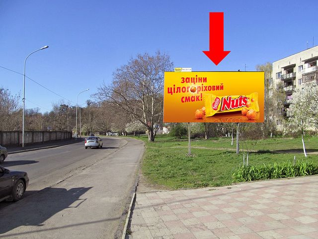 Щит 6x3,  Шумная ул., в сторону вокзала