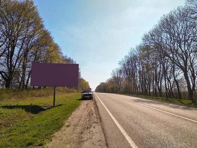 Щит 6x3,  пгт Куликов, со стороны Жолквы