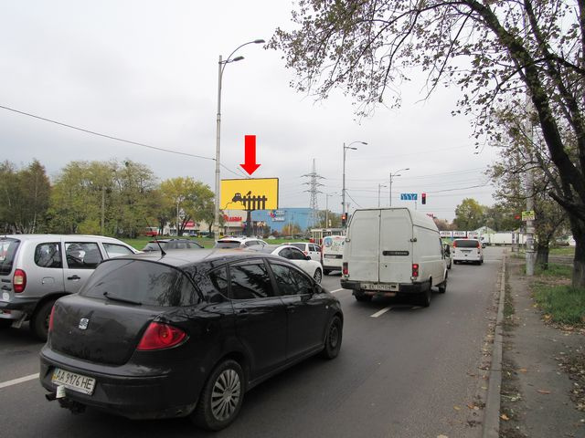 Цифрова панель 6x3,  Гагарина пр - бул. Верховного Совета бул., перед ТЦ "Проспект", супермаркетами "Фокстрот", "Ашан" ст. м. Черниговская, (ролик 10 сек, 1 выход/1,5 минуты)