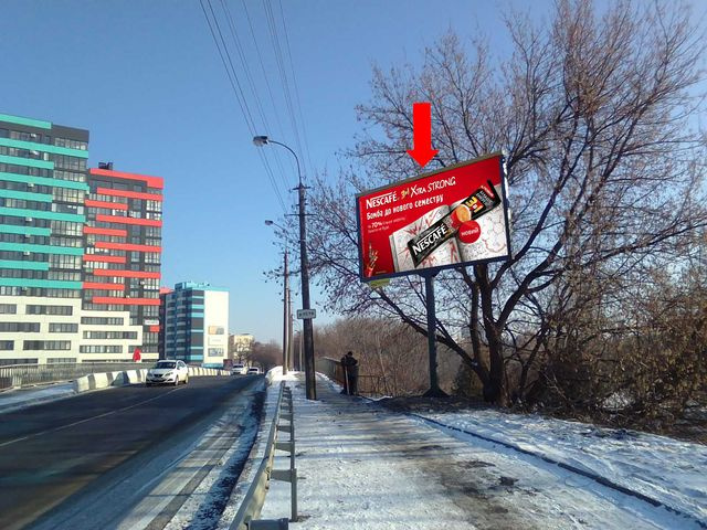 Щит 6x3,  Бандеры ул., мост, в центр