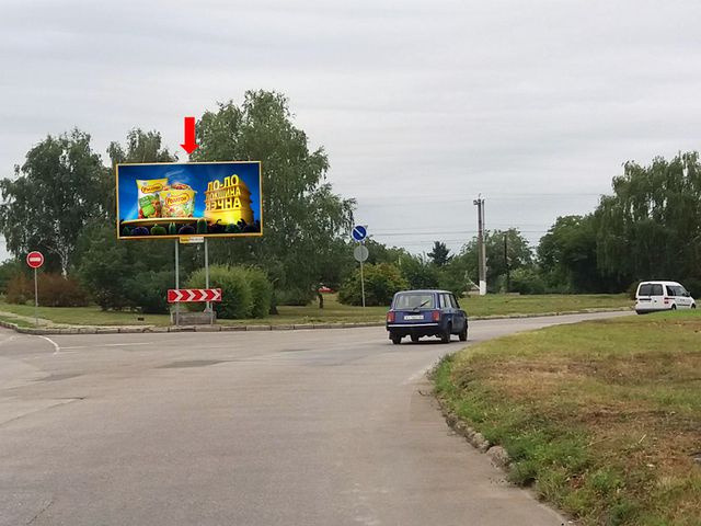 Щит 6x3, Шухевича ул. (бывш. Шмидта ул.) / Короленко ул., возле автовокзала, аеропорта Щит 6x3, Шухевича ул. (бывш. Шмидта ул.) / Короленко ул., возле автовокзала, аеропорта