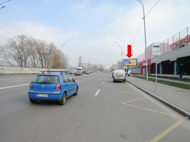 Скролл 6x3,  Здолбуновская ул, 15, возле супермаркетов "Ашан", "Фокстрот", в сторону ул. Ревуцкого, Харьковского шоссе
