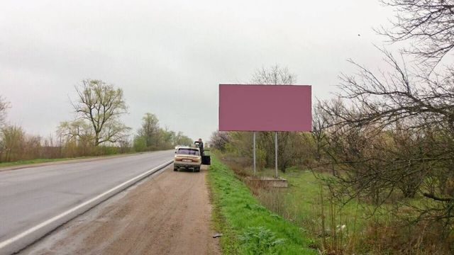 Щит 6x3,  Въезд в город со стороны Умани