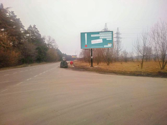 Щит 6x3,  выезд из города в сторону Обухова