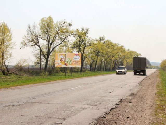 Щит 6x3,  пгт Опошня, АЗС ТАТ Нефть, ​​выезд в сторону Диканька
