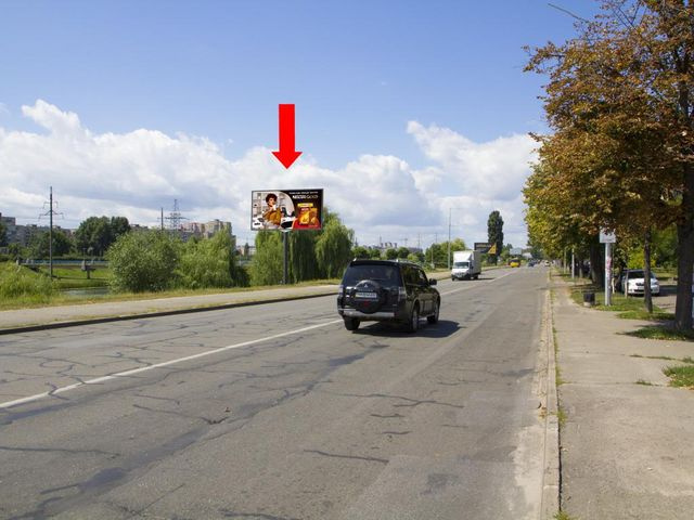 Щит 6x3,  Закревского ул., 15, напротив, в сторону пр. Маяковского