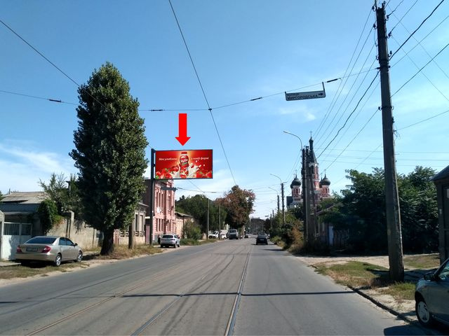 Щит 6x3,  Гольдберговская ул. (бывш. ул. 1й конной армии), 110, в сторону пр. Гагарина