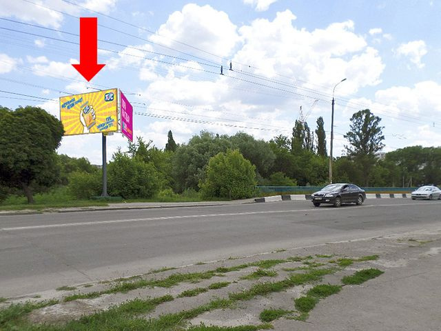 Щит 6x3,  Свободы ул., возле моста