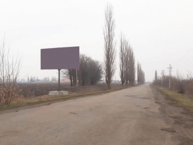 Щит 6x3,  пгт Побугское, напротив железнодорожной станции