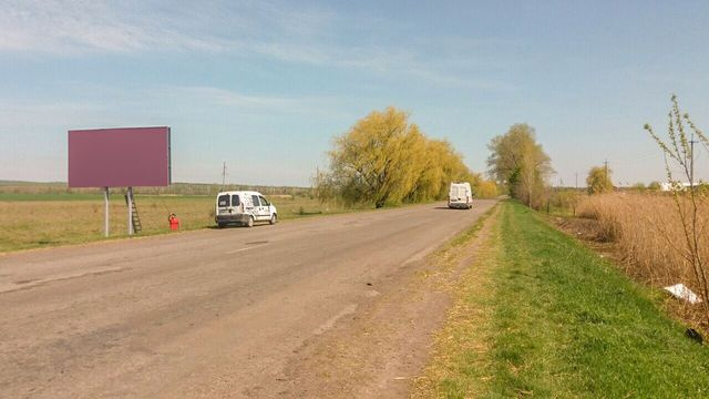 Щит 6x3,  пгт Кривое Озеро, выезд на Первомайск