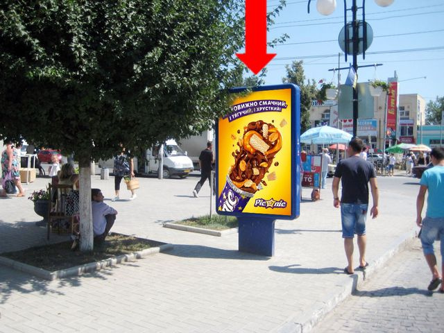 Сітілайт 1.2x1.8,  Соборная ул. / пр. Грушевского, возле центрального рынка