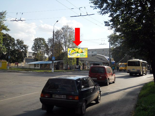 Щит 6x3,  Кондратьева ул. (бывш. Кирова ул.) / Гамалия ул., из центра