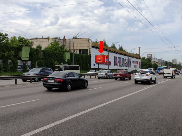 Щит 6x3,  Победы пр., 49/2, завод "Большевик" - напротив Танка, ст.м. "Шулявская", из центра