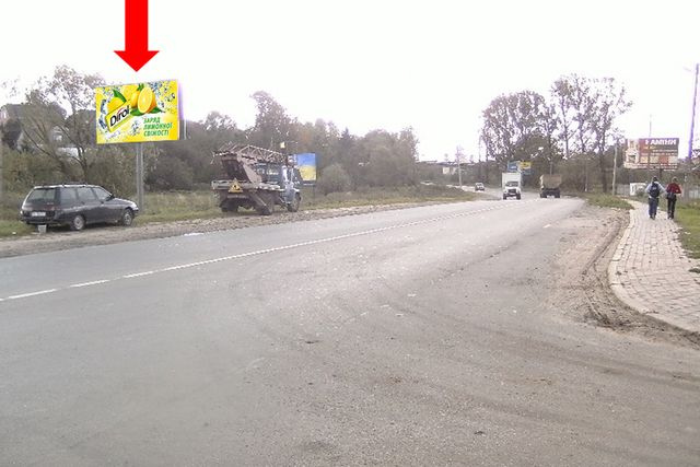 Щит 6x3,  Кульпарковская ул. / Шептицкого ул., в сторону Кольцевой дороги